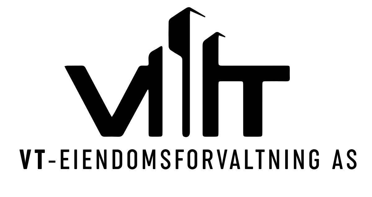 VT eiendom logo sort